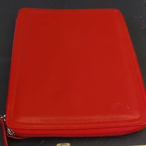 Leather ipad case/holder